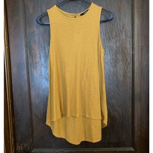 Forever 21 Sleeveless High-Low Top, size medium